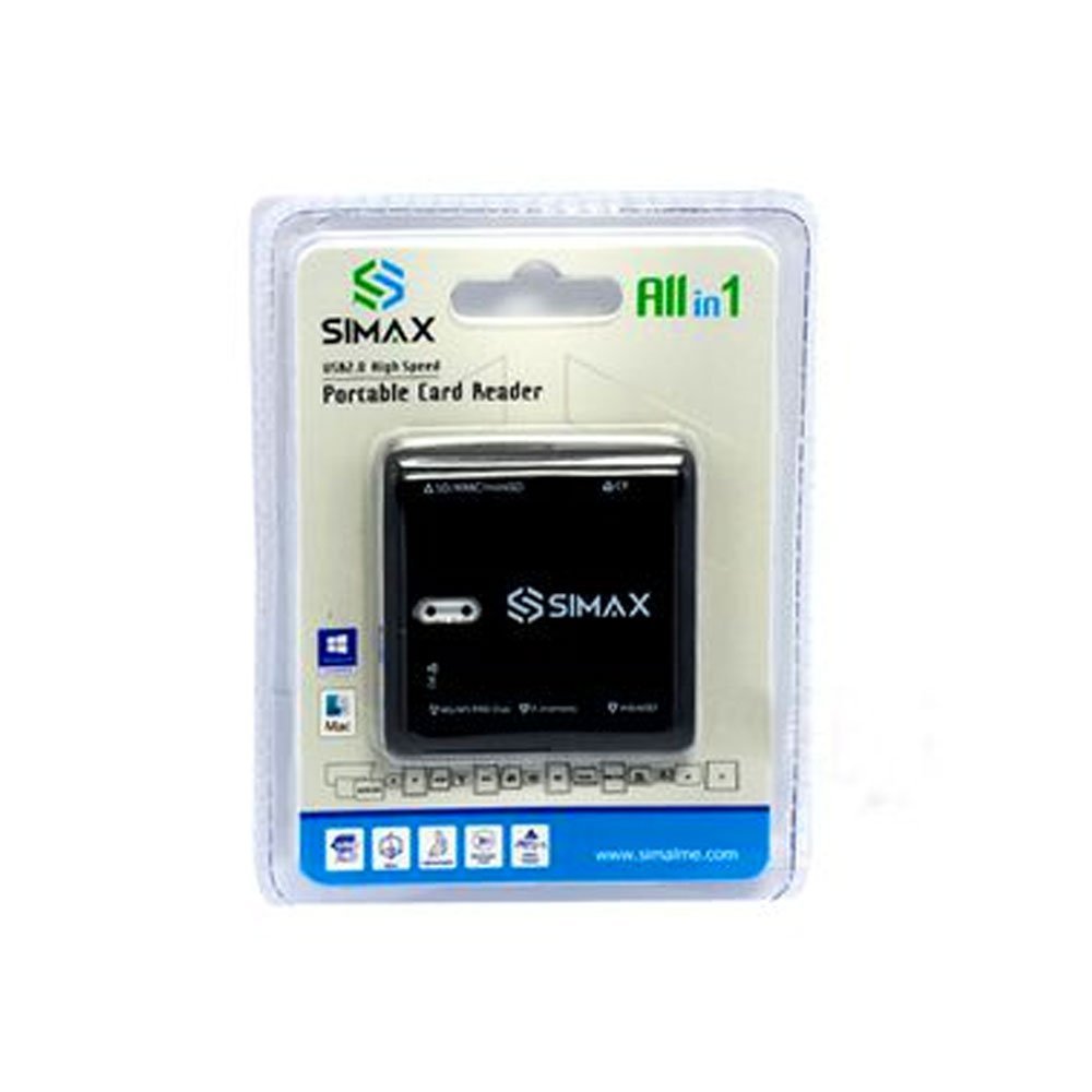 SIMAX-1.jpg SIMAX Portable card reader USB 2.0 - Image 1
