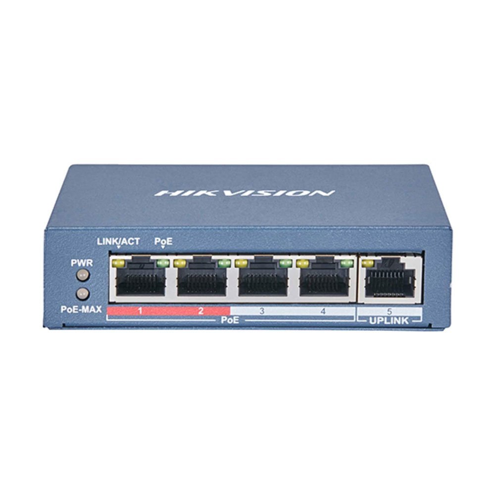 hikvision-switch-4-port-poe-1.jpg Hikvision Switch 4 Port POE - Image 1