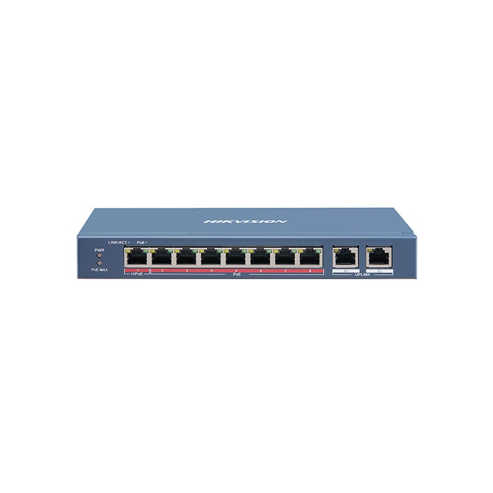 hikvision-switch-8-port-poe-1.jpg Hikvision Switch 8 Port POE - Image 1