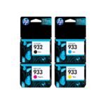 Original HP 933 Cyan, Magenta, Yellow Ink Cartridges